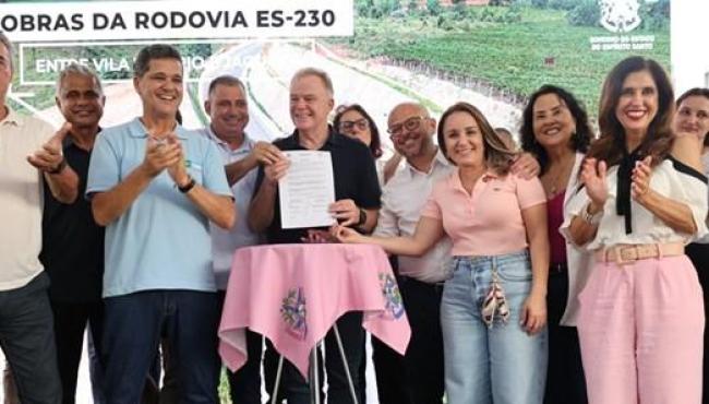 Governo do Espírito Santo entrega obras de infraestrutura urbana, educação e lazer em Vila Valério