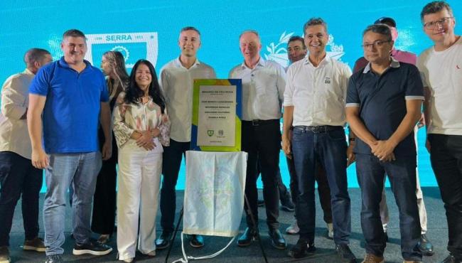 Governo do Espírito Santo entrega obras do Binário de Feu Rosa, na Serra