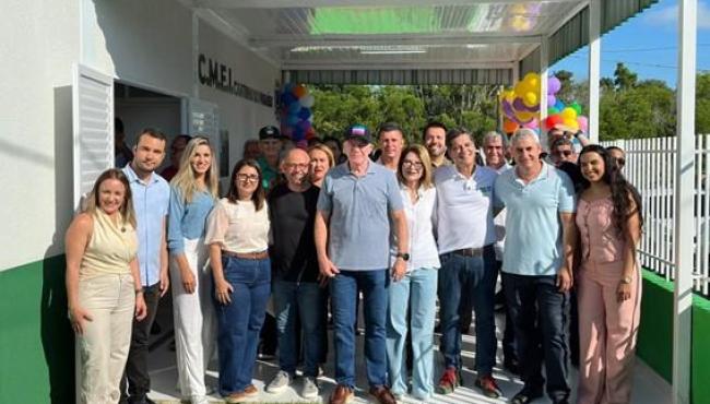 Governo do Espírito Santo inaugura CMEI e anuncia pacote de investimentos em Montanha