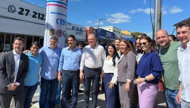 Governo do Espírito Santo inaugura novos totens no município da Serra