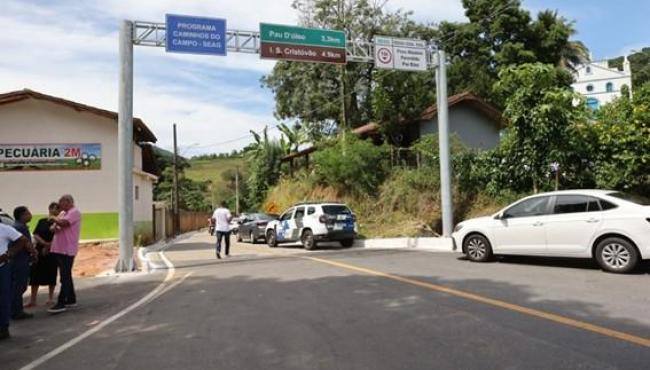 Governo do Espírito Santo inaugura pavimentação rural e autoriza novos investimentos em Guarapari