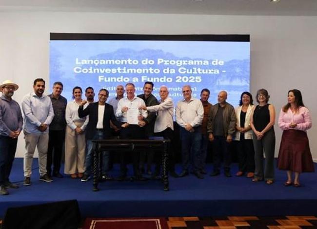 Governo do Espírito Santo lança novo ciclo de investimentos do Programa Fundo a Fundo da Cultura