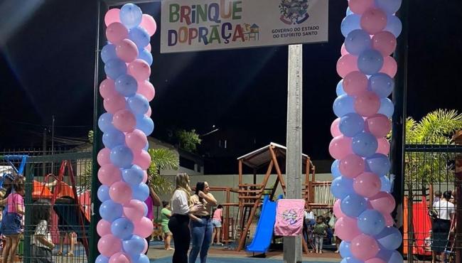 Governo do Estado inaugura a primeira Brinquedopraça do Espírito Santo