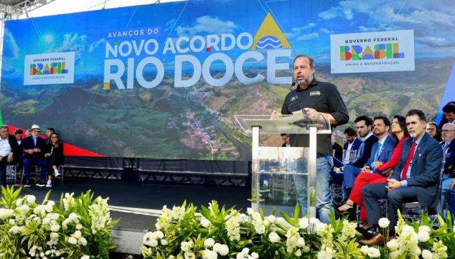 Governo Federal formaliza contratos de 1.464 projetos de reparação no Rio Doce