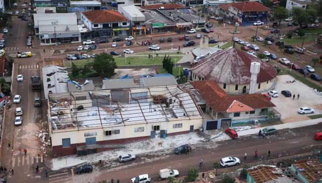 Governo trabalha para liberar FGTS de atingidos por tornado no Paraná