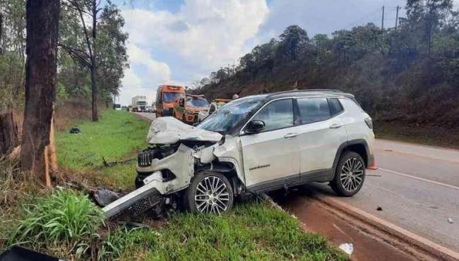 Graves acidentes na BR-040 deixam mortos e feridos na saída para o feriado