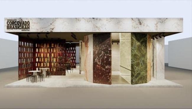 Grupo Corcovado Brasigran apresenta lançamentos na Marmomac Brazil