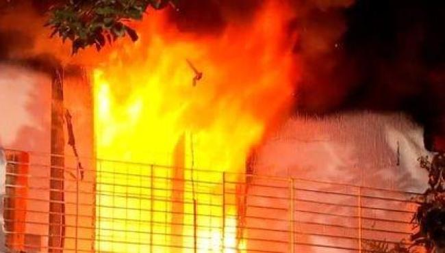 Homem coloca fogo na própria casa após aumento de aluguel