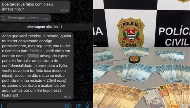 Homem é acusado de extorquir ex-patrão com quem já teve relacionamento após ser demitido