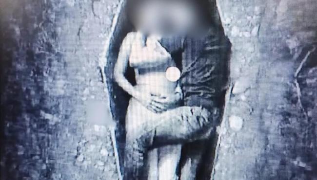 Homem é preso por enviar foto de casal em caixão para a ex: ‘Não vai ficar com mais ninguém”