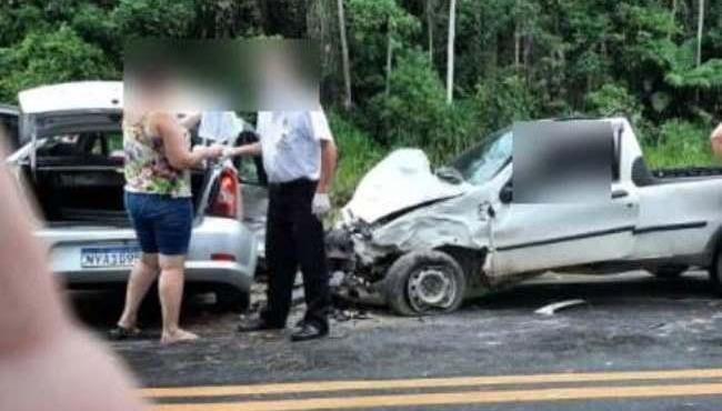 Homem morre e mulher grávida de 7 meses fica gravemente ferida em Marechal Floriano na BR-262