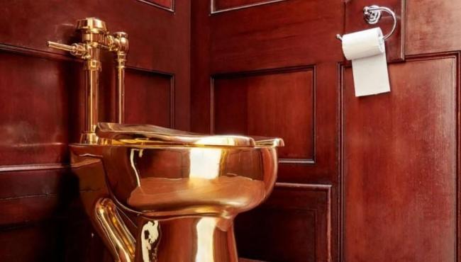 Homens são condenados pelo roubo milionário de vaso sanitário de ouro