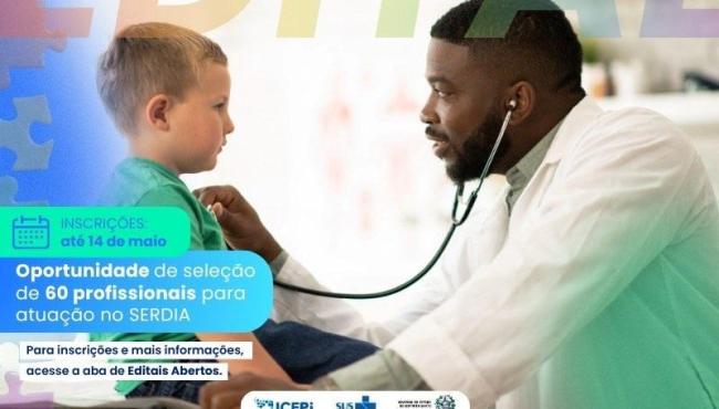 ICEPi seleciona profissionais de diferentes categorias para atuação no SERDIA