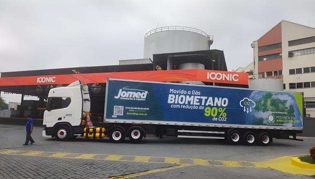 ICONIC avança na descarbonização logística com o uso de biometano em carretas