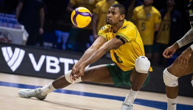 Inédito: Brasil cai na 1ª fase da Liga das Nações de vôlei masculino