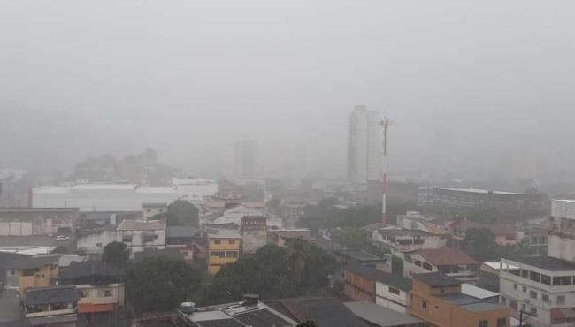 Instituto emite alerta para fortes chuvas e raios em todo o ES