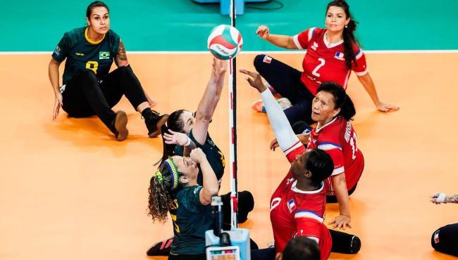 Invictas, seleções do Brasil jogam oitavas do Mundial de vôlei sentado