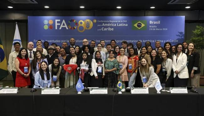 Jovens da América Latina e Caribe discutem combate à fome