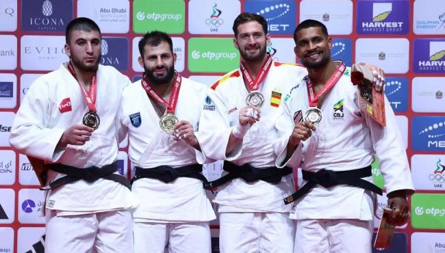 Judô: Leonardo Gonçalves leva bronze no Grand Slam de Abu Dhabi