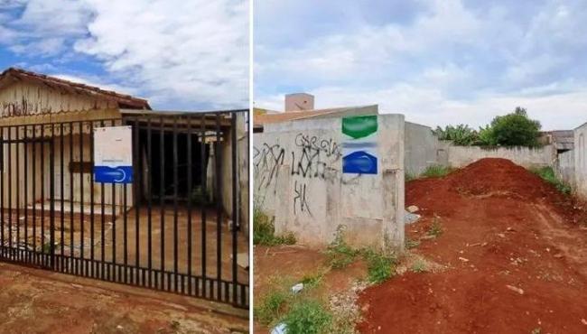 Ladrões desmancham casa e levam portas, janelas e paredes