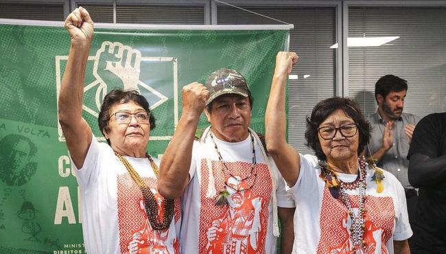 Líder indígena brasileiro é anistiado 43 anos após sua morte