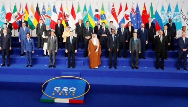Líderes do G20 se encontram para discutir mudança climática, Covid-19 e impostos
