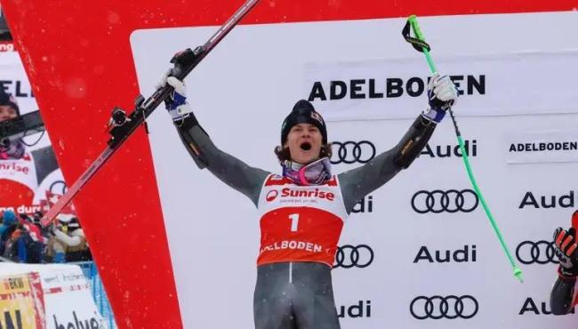 Lucas Pinheiro garante outra prata na Copa do Mundo de esqui alpino