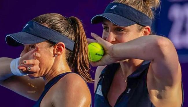 Luísa Stefani e Gabriela Dabrowski vencem mais uma no WTA de Dubai