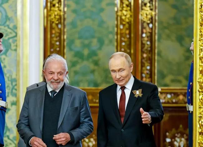Lula conversa com Putin sobre comércio e geopolítica