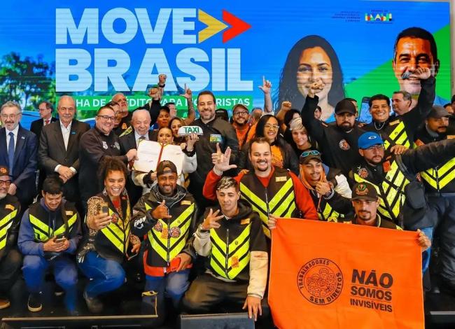 Lula cria programa de R$ 30 bilhões para motoristas de aplicativos