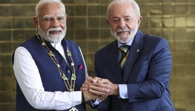 Lula e primeiro-ministro da Índia debatem ampliação de parcerias