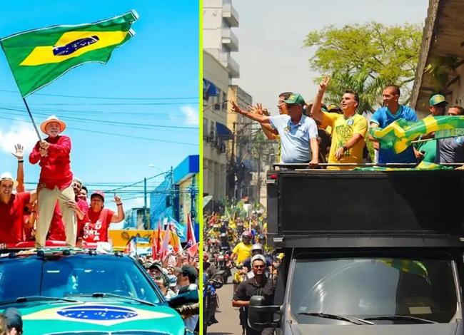 Lula faz comício em Natal e Flávio participa de moto-carreata no Rio