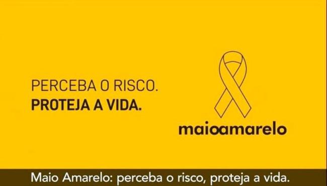 Maio Amarelo alerta sobre atitude de cada um frente aos riscos invisíveis nas vias