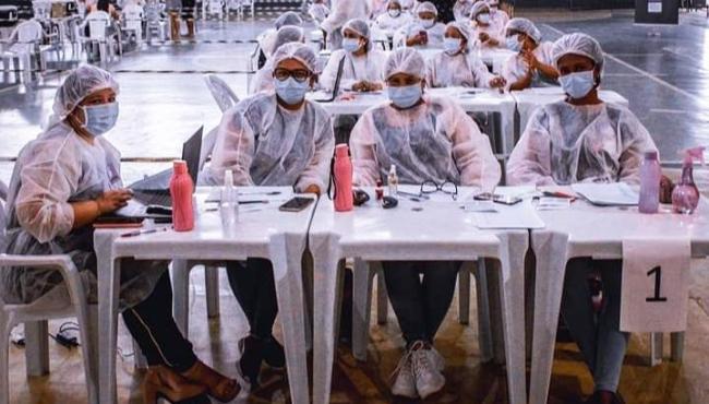 Mais de 1. 900 jovens de 18 anos recebem a vacina contra o coronavírus em Pedro Canário