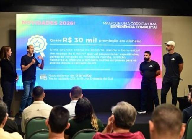 Maratona de Vitória, ES, estreia arena esportiva e premiação em dinheiro