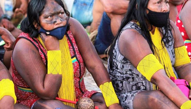 Marcha Nacional das Mulheres Indígenas começa em Brasília