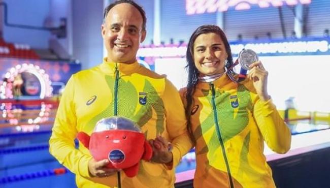 Mari Gesteira conquista prata no Mundial de Natação Paralímpica em Singapura