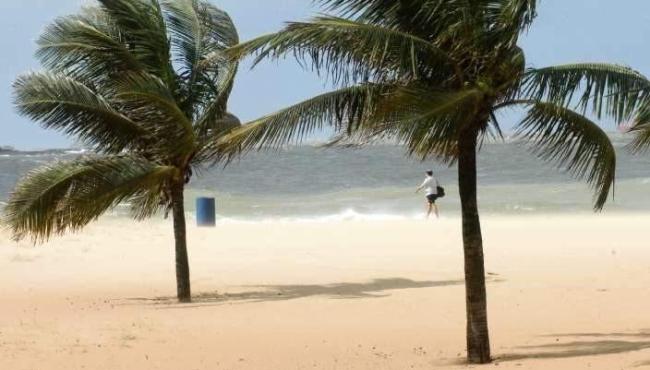 Marinha emite alerta de ventos de até 75 km/h para o Espírito Santo
