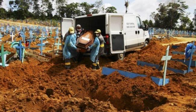 Média móvel de mortes por Covid-19 segue acima de 2 mil pelo 19° dia seguido