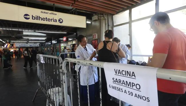 Ministério da Saúde reforça chamamento para vacina contra o sarampo
