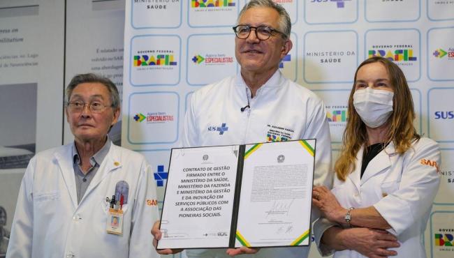 Ministério da Saúde renova contrato com Rede Sarah por R$ 7,5 bilhões