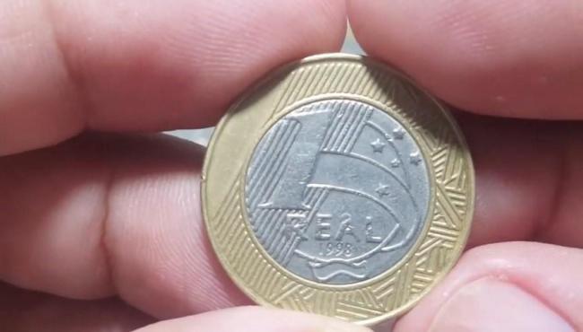 Moeda de 1 real rara pode valer uma fortuna, alerta Banco Central