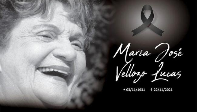 Morre aos 90 anos, Mariazinha Vellozo Lucas, ex-deputada e ex-presidente do TCE-ES
