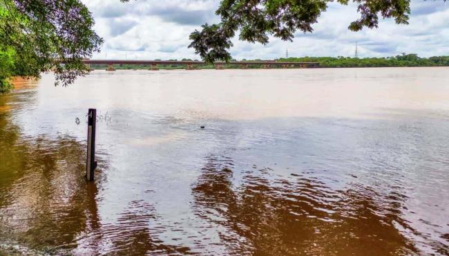 Nível do Rio Doce ultrapassa cota de inundação em Linhares, ES