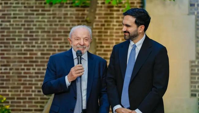 Nos EUA, Lula se reúne com prefeito de Nova York e presidente uruguaio