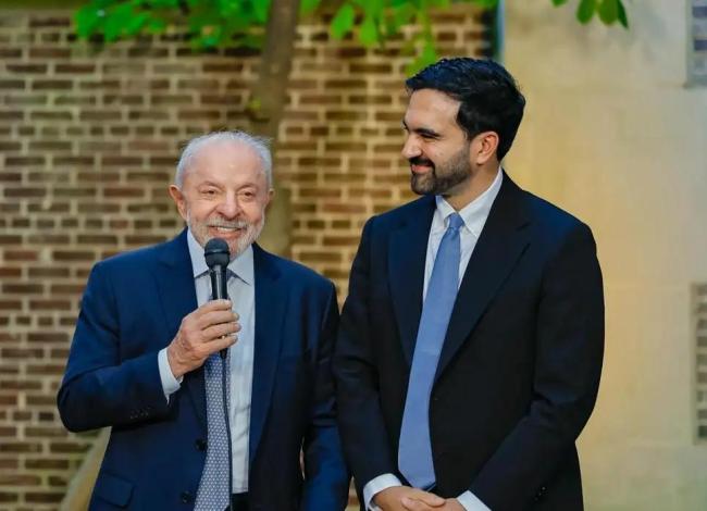 Nos EUA, Lula se reúne com prefeito de Nova York e presidente uruguaio
