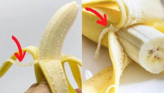 O que são os fios brancos das bananas e o que acontece quando os comemos?