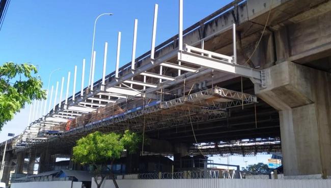 Obras de ampliação da Terceira Ponte avançam e ganham novas frentes de trabalho