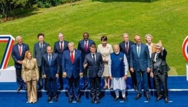 “Os desafios se multiplicam, mas a solidariedade internacional encolhe”, afirma Lula, ao discursar na Cúpula do G7