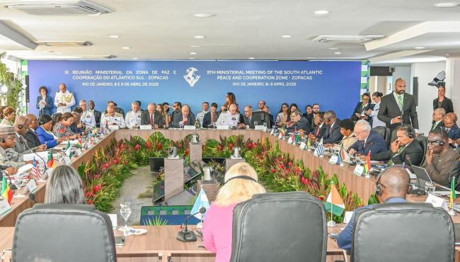 Países do Atlântico Sul defendem região livre de guerra e arma nuclear